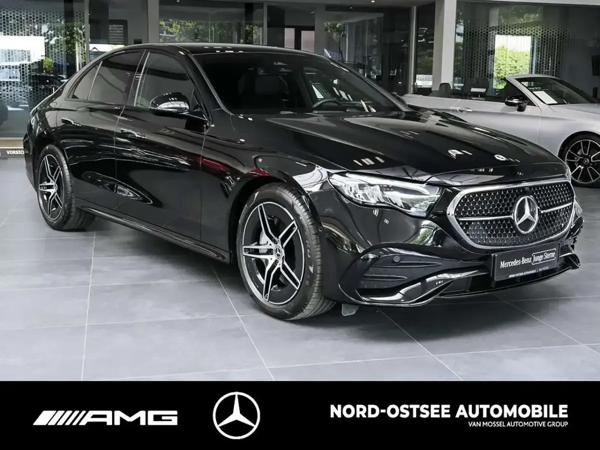 Gebraucht Mercedes E220 Advanced 197 PS (144 kW) 2025 Obsidianschwarz metallic Limousine