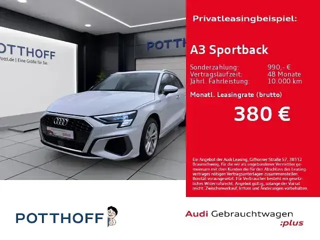 Gebraucht Audi A3 Sportback e-tron S-Line 204 PS (150 kW) 2024 Kleinwagen