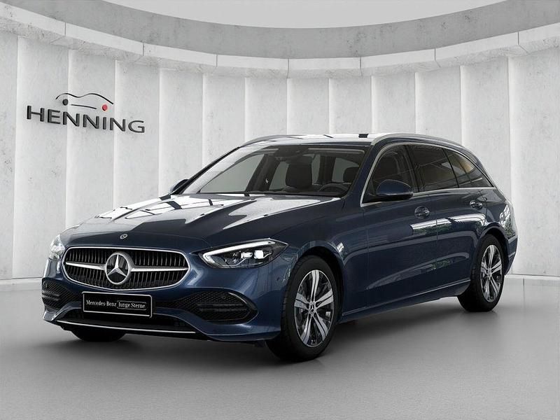 Blau Gebraucht 2023 Mercedes C220 Avantgarde Limousine | 29.880 € (Superpreis) - Bild 1/4