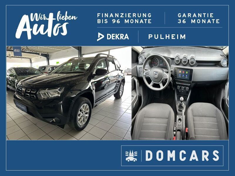 Gebraucht Dacia Duster Comfort 101 PS (74 kW) 2021 Schwarz SUV