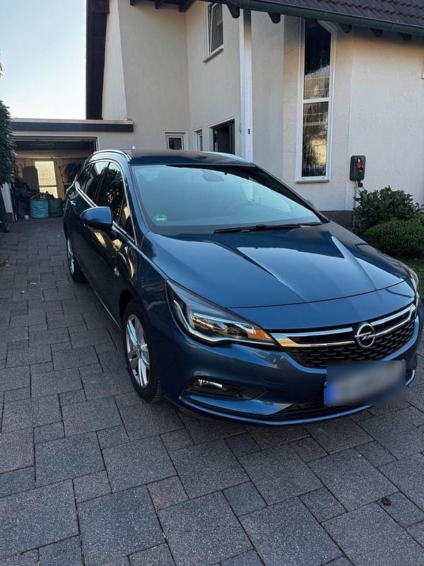 Gebraucht Opel Astra Dynamic 110 PS (80 kW) 2016 Blau Kombi