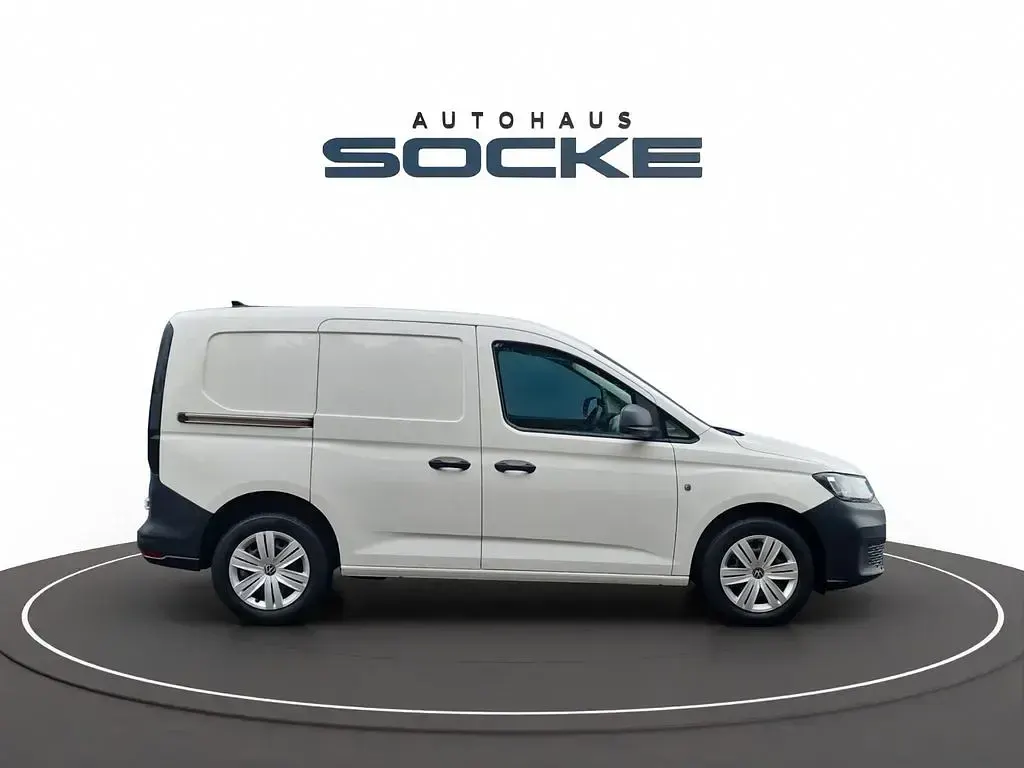 Gebraucht VW Caddy 122 PS (89 kW) 2021 Weiß Van / Kleinbus
