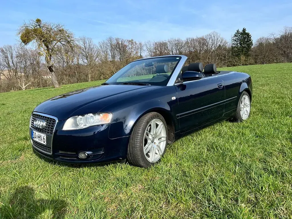 Gebraucht Audi Cabriolet 163 PS (119 kW) 2007 Blau Cabrio