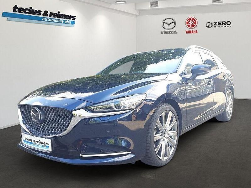 Blau Gebraucht 2023 Mazda 6 Takumi-Line Limousine | 30.985 € (Fairer Preis) - Bild 1/3