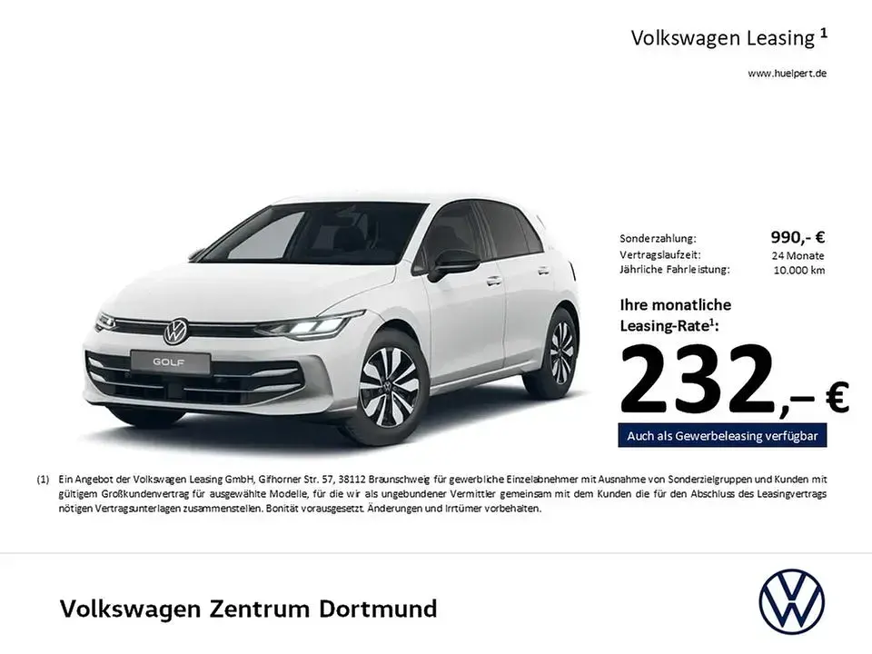 Gebraucht VW Golf VIII Goal 116 PS (85 kW) 2025 Pure white Limousine