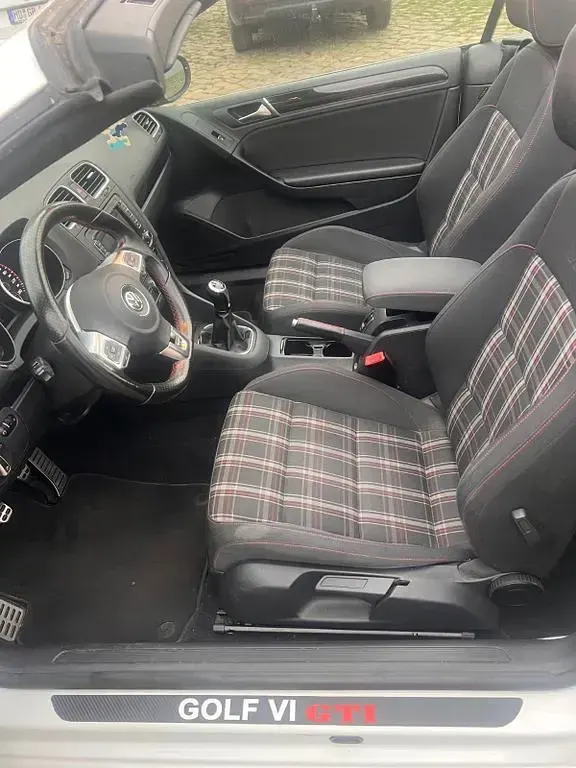 Brugt VW Golf Cabriolet GTI 211 HK (155 kW) 2013 Hvid Cabriolet