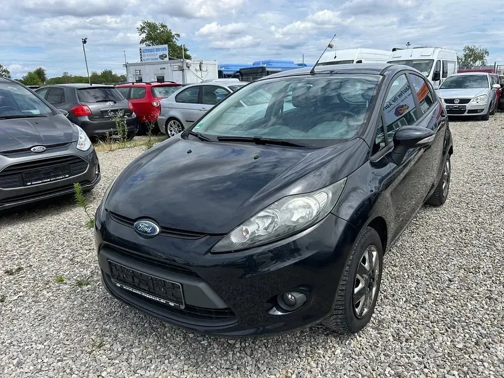 Gebraucht Ford Fiesta Trend 82 PS (60 kW) 2008 Schwarz Kleinwagen
