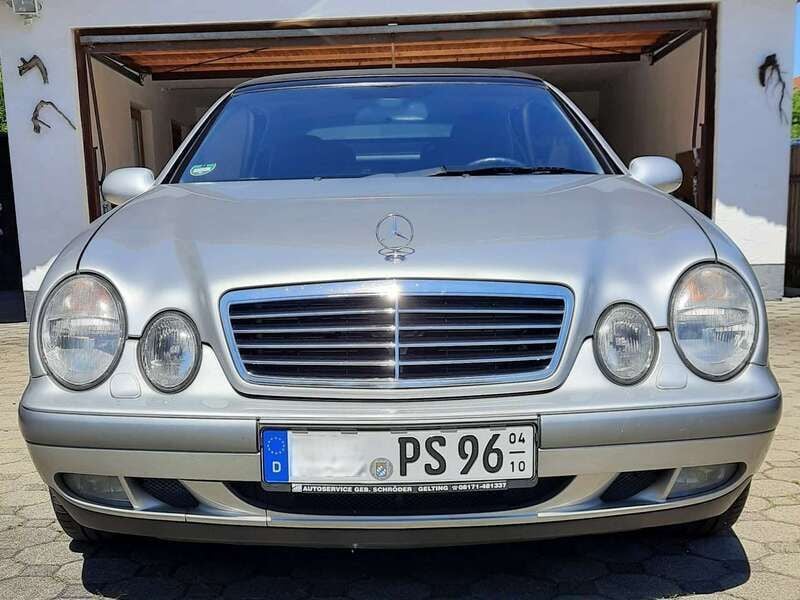 Silber Gebraucht 1999 Mercedes CLK320 Elegance Cabrio | 6.950 € (Guter Preis) - Bild 1/4