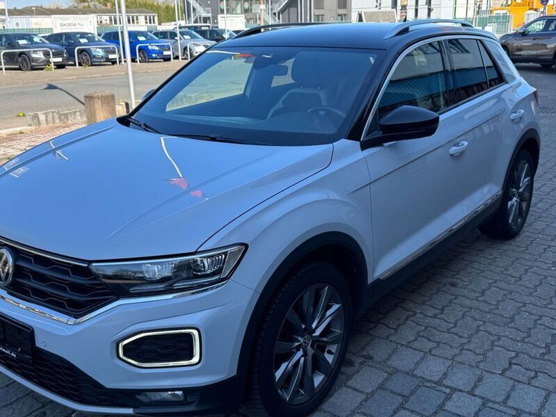 Weiß Gebraucht 2019 VW T-Roc Sportline SUV | 16.300 € (Guter Preis) - Bild 1/4