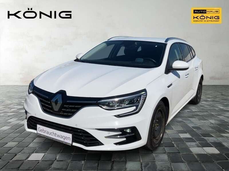 Weiß Gebraucht 2021 Renault Mégane GrandTour Intens Kombi | 13.999 € (Guter Preis) - Bild 1/4