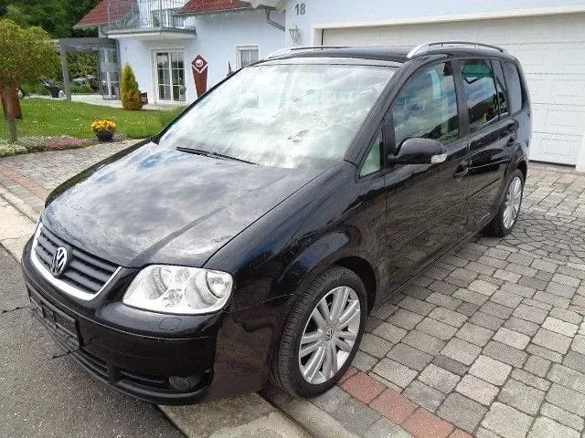 Gebraucht VW Touran Highline 116 PS (85 kW) 2006 Schwarz Van / Kleinbus