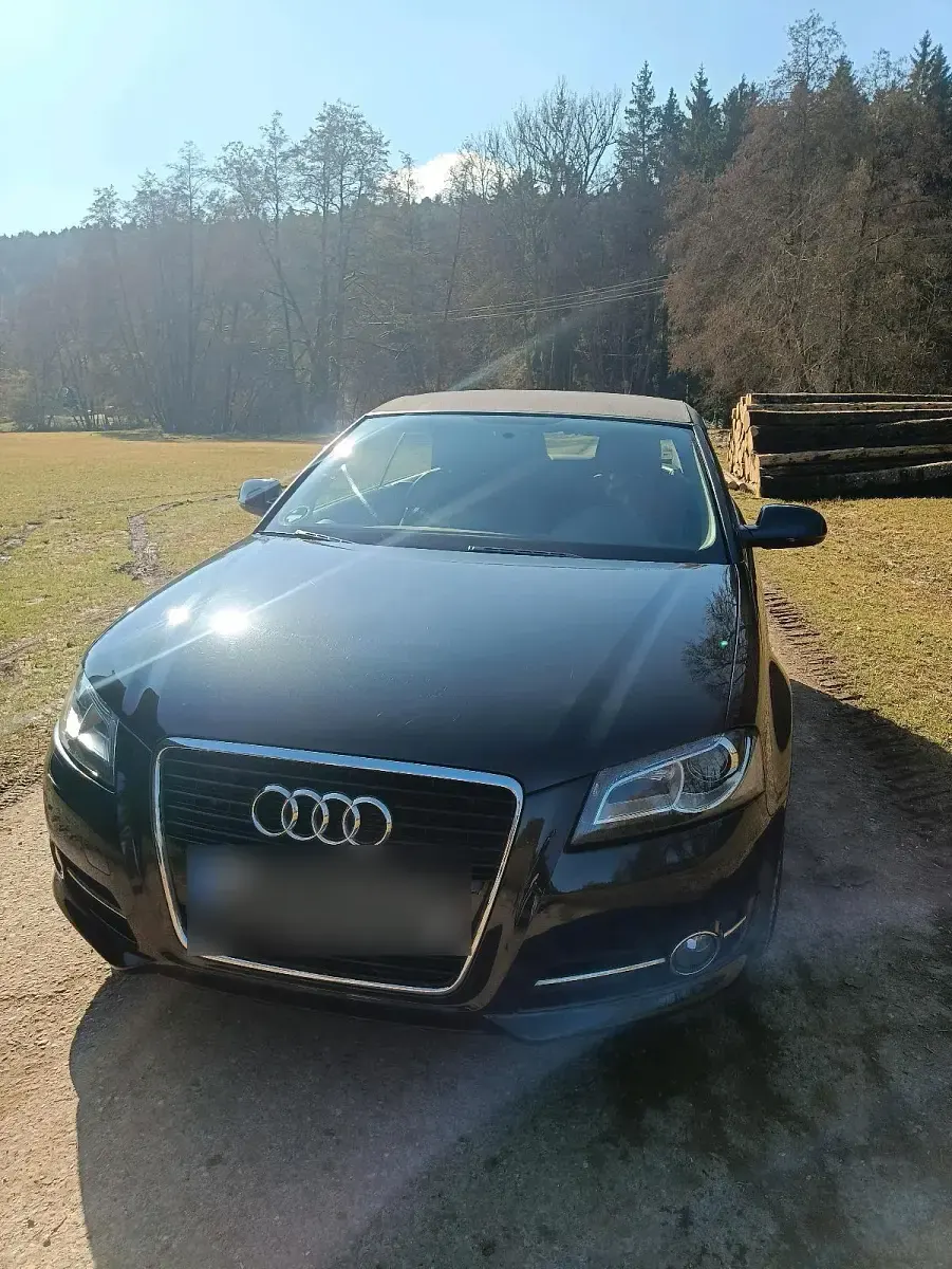 Gebraucht Audi A3 Cabriolet S-Line 105 PS (77 kW) 2011 Schwarz Cabrio