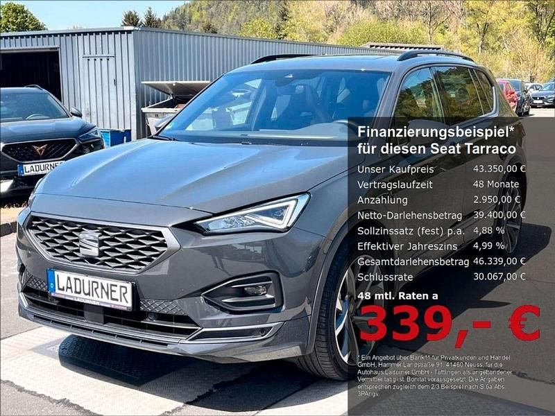 Grau Gebraucht 2024 Seat Tarraco FR SUV | 43.350 € (Teuer) - Bild 1/4