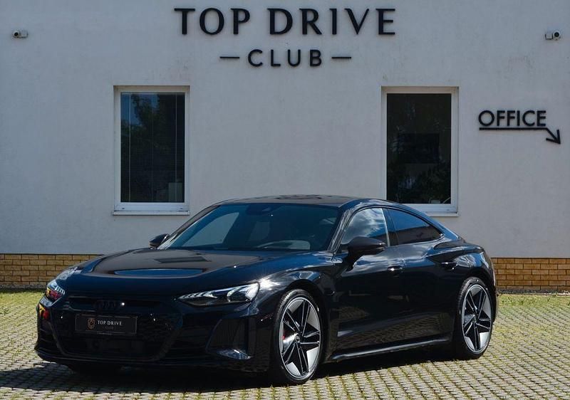 Schwarz Gebraucht 2021 Audi e-tron GT quattro Sport Limousine | 62.990 € (Teuer) - Bild 1/4