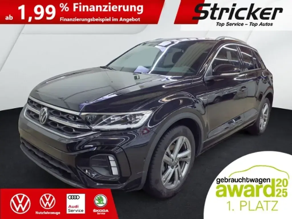 Gebraucht VW T-Roc R-line 150 PS (110 kW) 2025 Deep black perleffekt (metallic) SUV