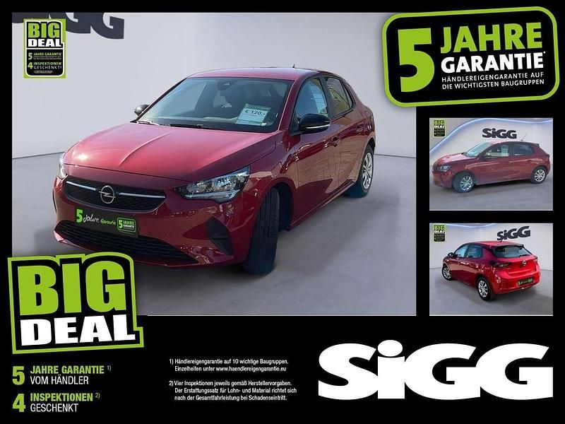Chili rot/kardio rot Gebraucht 2022 Opel Corsa Edition Kleinwagen | 12.980 € (Fairer Preis) - Bild 1/4