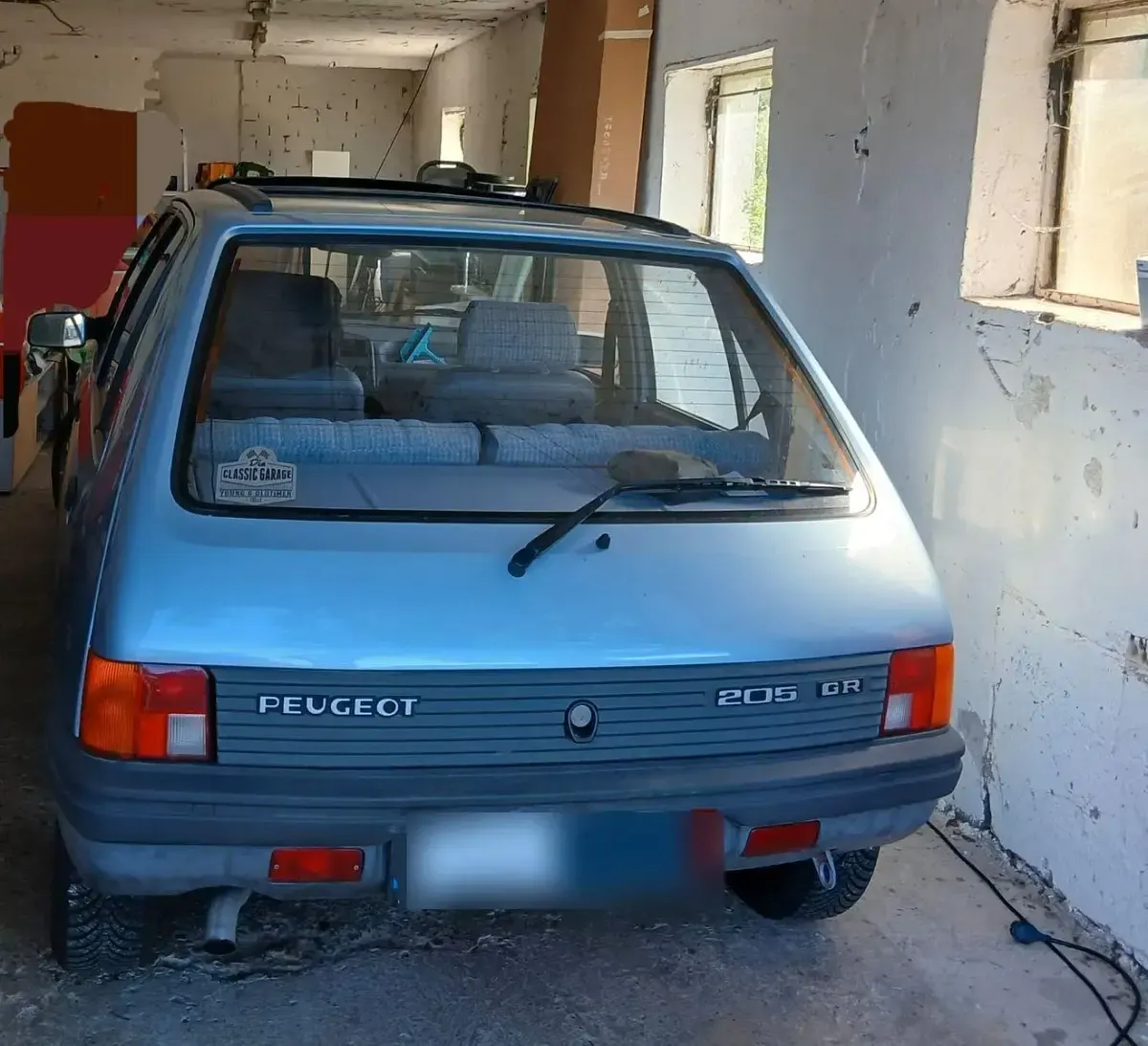 Gebraucht Peugeot 205 60 PS (44 kW) 1987 Blau Kleinwagen