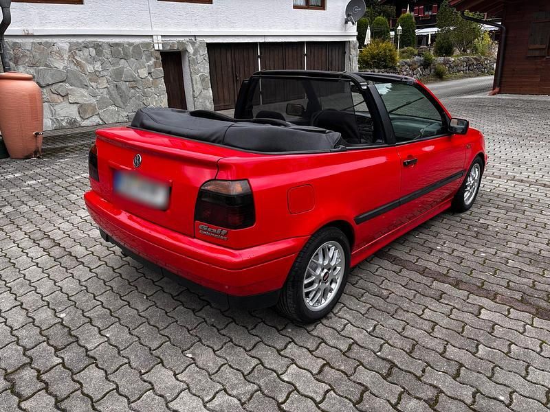 Gebraucht VW Golf Cabriolet 115 PS (84 kW) 1995 Rot Cabrio