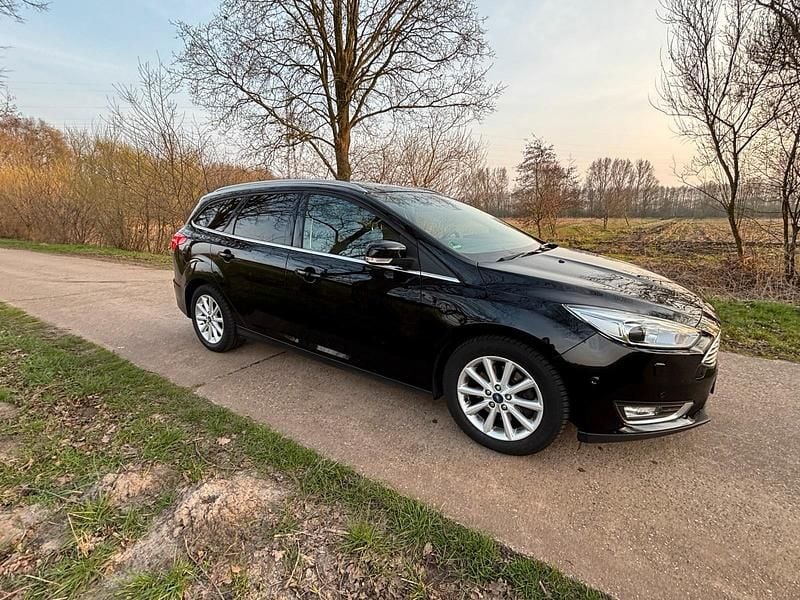 Brugt Ford Focus 150 HK (110 kW) 2015 Sort Stationcar