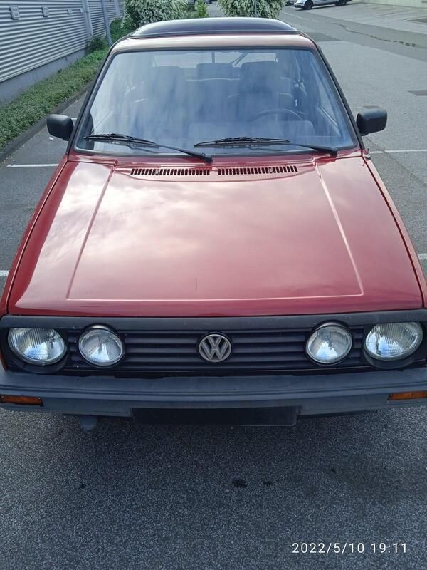 Rot Gebraucht 1991 VW Golf II Kleinwagen | 4.500 € - Bild 1/4