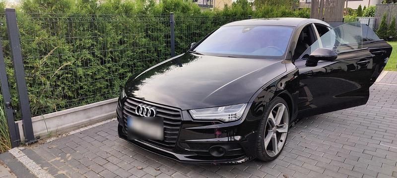 Schwarz Gebraucht 2015 Audi A7 S-Line Kleinwagen | 24.100 € (Superpreis) - Bild 1/4