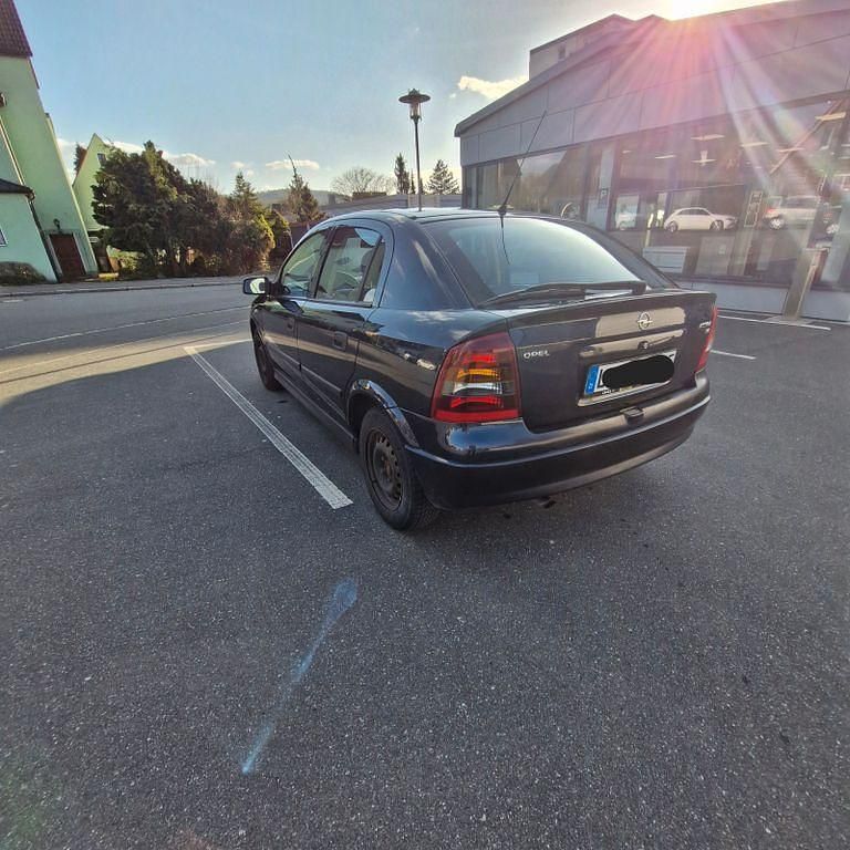 Gebraucht Opel Astra Njoy 84 PS (61 kW) 2003 Blau Limousine