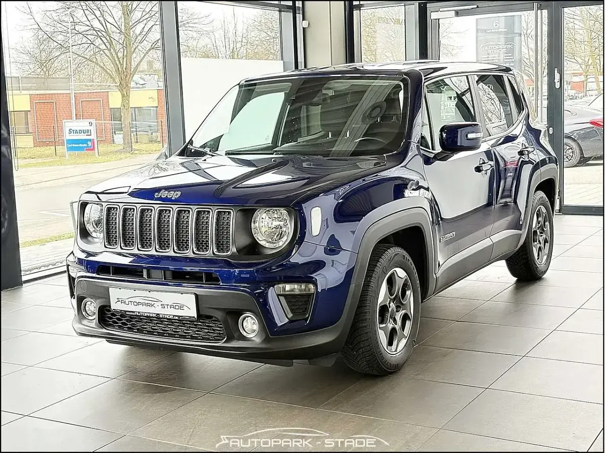 Gebraucht Jeep Renegade Longitude 120 PS (88 kW) 2020 Blau SUV