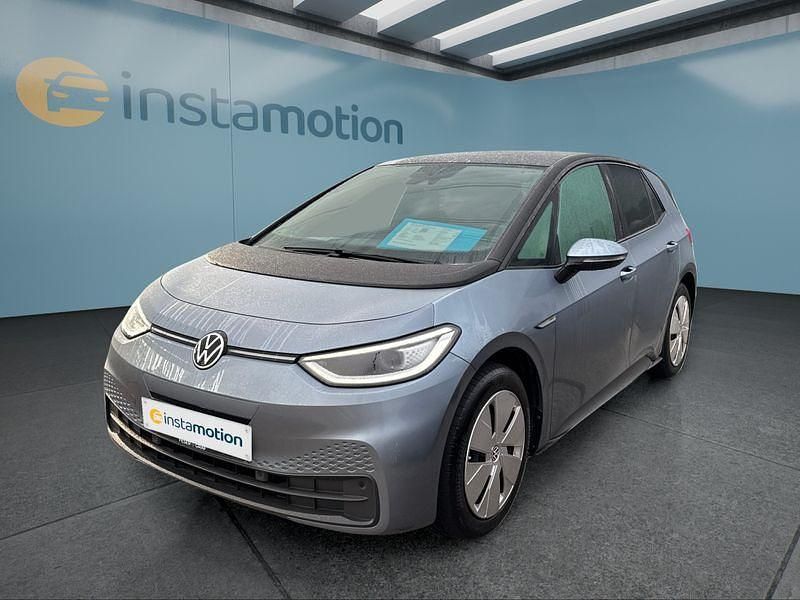 Blau Gebraucht 2022 VW ID.3 Pro Kleinwagen | 23.749 € (Guter Preis) - Bild 1/4