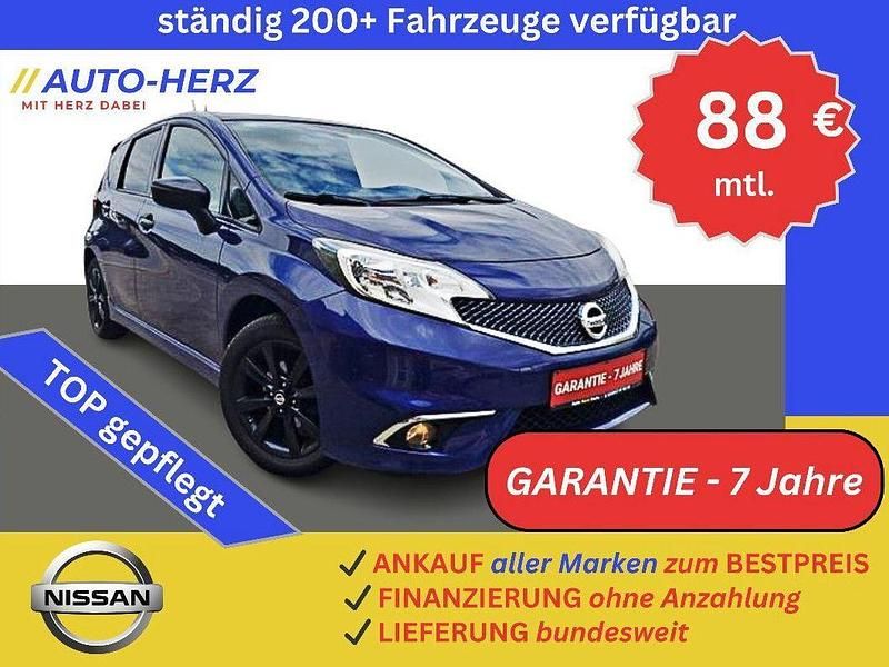 Blau Gebraucht 2017 Nissan Note Black Edition Van / Kleinbus | 7.990 € (Fairer Preis) - Bild 1/3