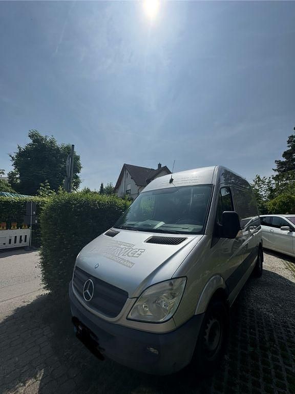 Silber Gebraucht 2009 Mercedes Sprinter Van | 9.499 € (Superpreis) - Bild 1/4
