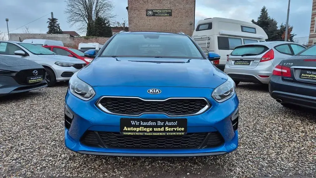 Gebraucht Kia Ceed Sportswagon 99 PS (72 kW) 2019 Blau Kombi