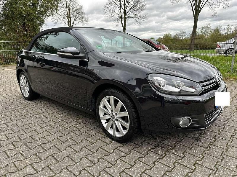Gebraucht VW Golf Cabriolet Exclusive 122 PS (89 kW) 2012 Deep black perleffekt Cabrio