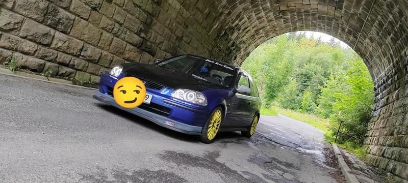 Blau Gebraucht 1998 Honda Civic Kleinwagen | 3.500 € - Bild 1/4
