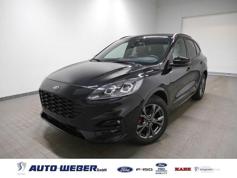 Obsidianschwarz metallic Gebraucht 2024 Ford Kuga ST-Line X SUV | 26.930 € (Fairer Preis) - Bild 1/4