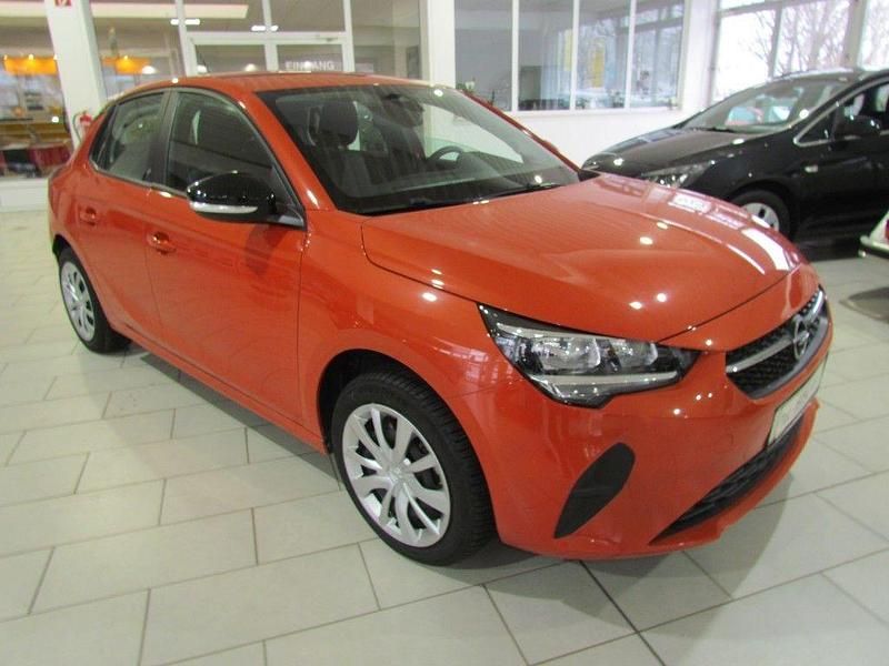 Gebraucht Opel Corsa-e Edition 100 kW (136 PS) 2022 Power orange metallic (metallic) Kleinwagen