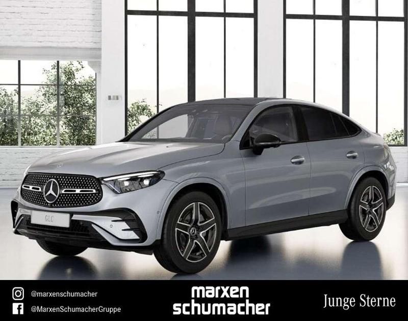 Lack hightechsilber Gebraucht 2025 Mercedes GLC450 AMG Coupé | 76.140 € (Superpreis) - Bild 1/4