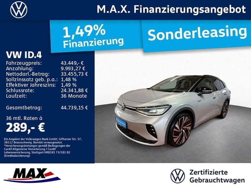 Scale silver metallic Gebraucht 2025 VW ID.4 GTX SUV | 43.449 € (Guter Preis) - Bild 1/3