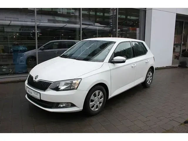 Gebraucht Skoda Fabia Ambition 75 PS (55 kW) 2017 Bila candy/candyweiss Kleinwagen