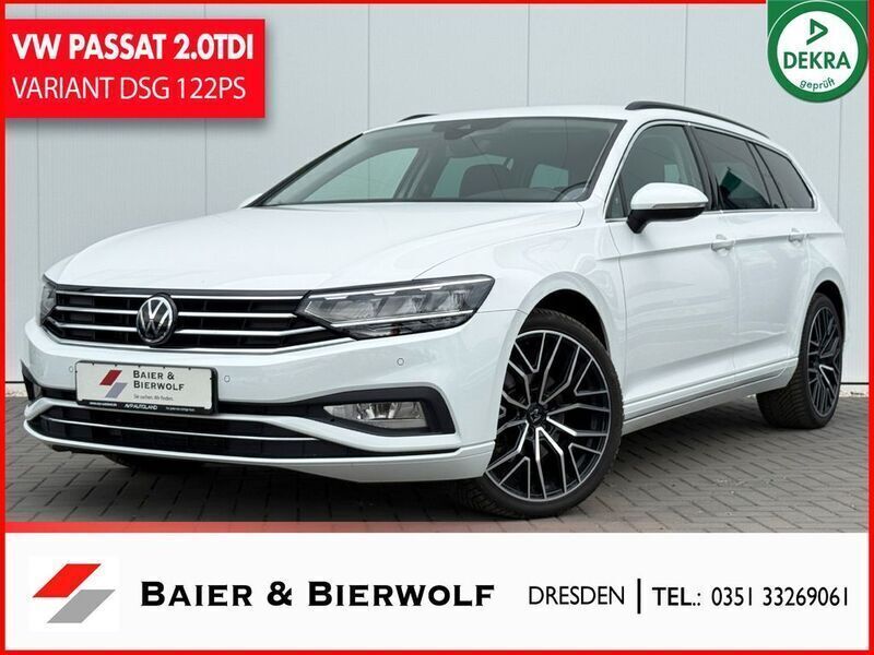 Weiß Gebraucht 2021 VW Passat Business Kombi | 23.490 € (Fairer Preis) - Bild 1/4