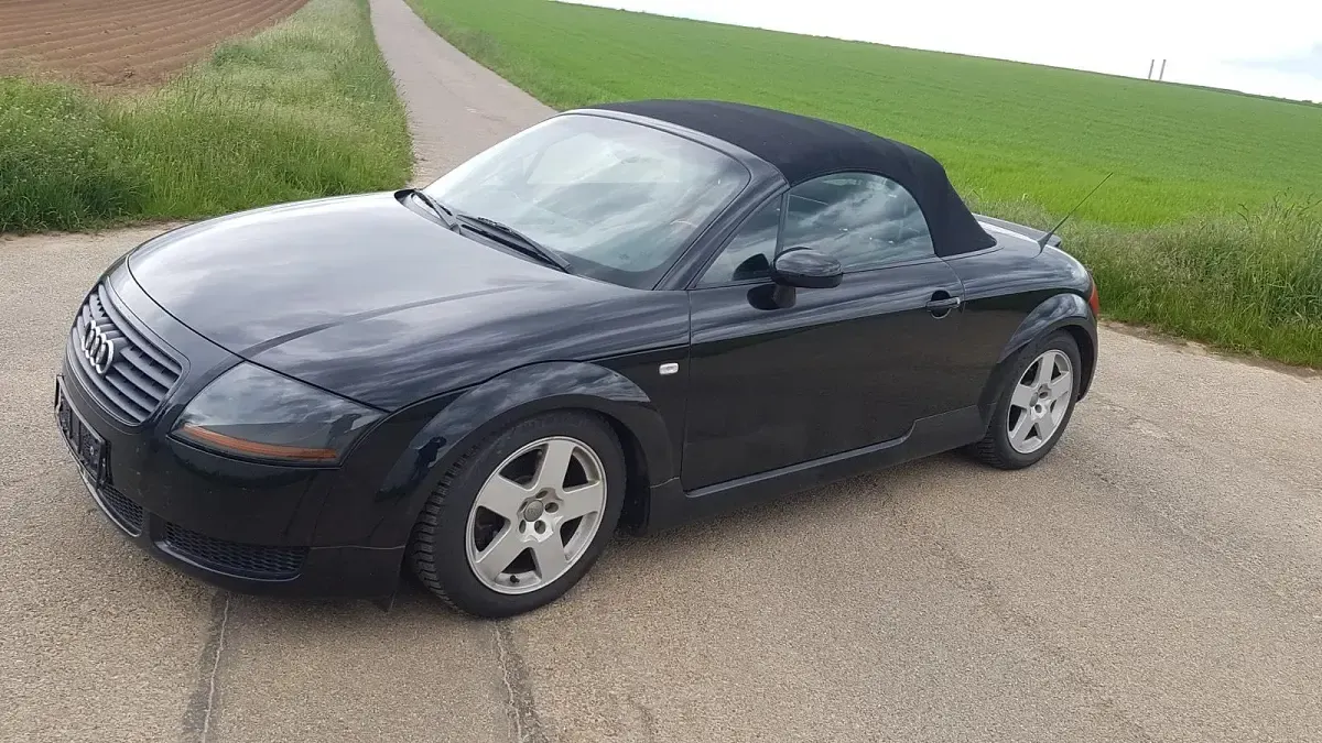 Gebraucht Audi TT Roadster 150 PS (110 kW) 2002 Schwarz Cabrio