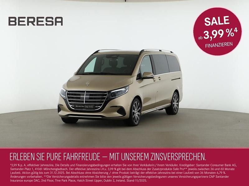 Gold Gebraucht 2025 Mercedes V300 Exclusive Van / Kleinbus | 86.580 € (Fairer Preis) - Bild 1/4