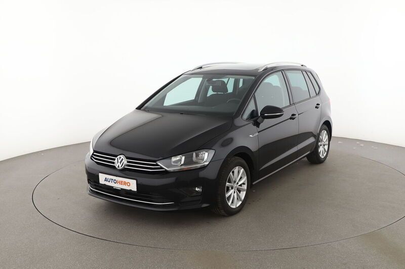 Schwarz Gebraucht 2015 VW Golf Sportsvan LOUNGE Van / Kleinbus | 14.690 € (Fairer Preis) - Bild 1/4