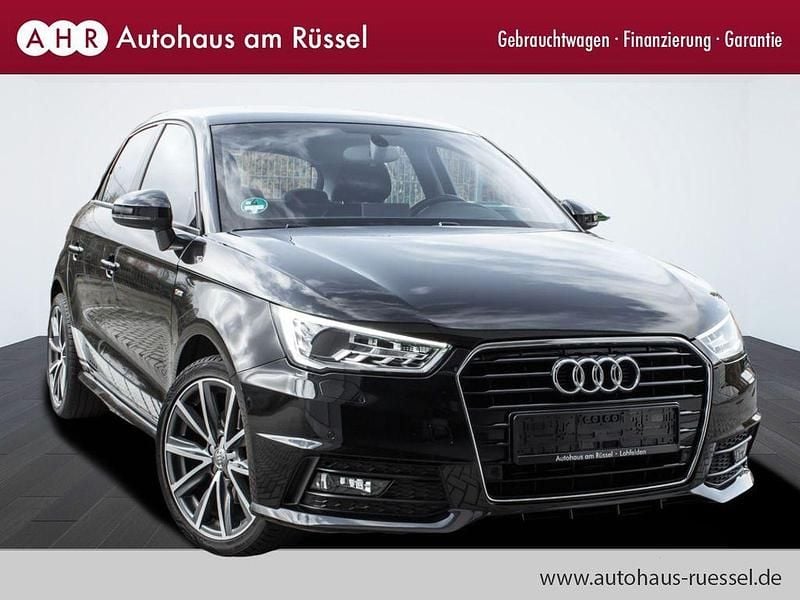 Schwarz Gebraucht 2016 Audi A1 Sportback S-Line Kleinwagen | 16.490 € (Etwas zu teuer) - Bild 1/4