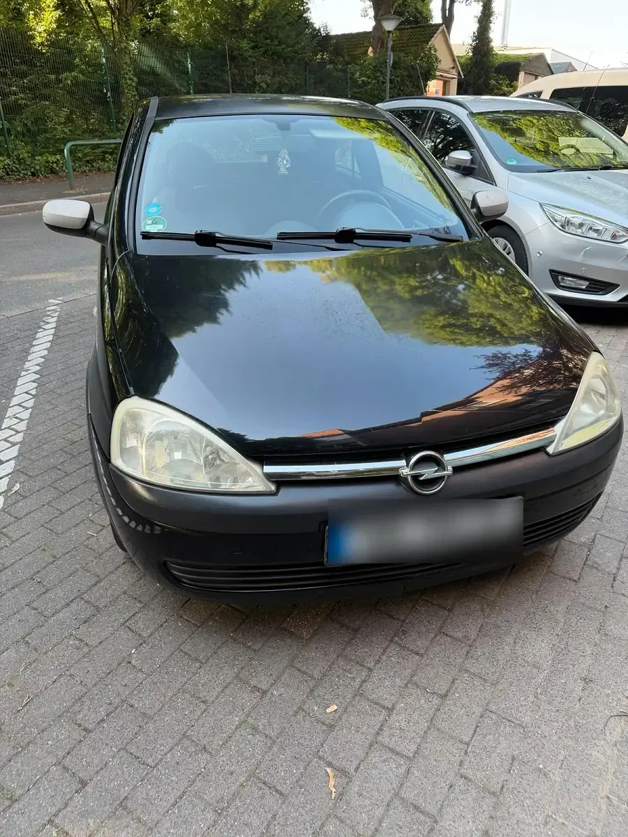 Gebraucht Opel Corsa 56 PS (41 kW) 2003 Schwarz Kleinwagen