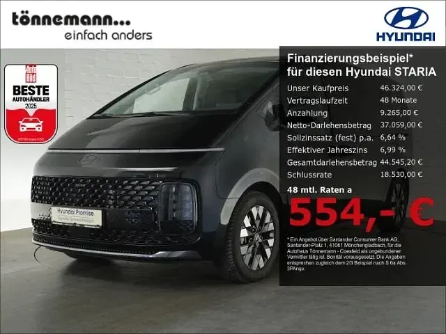 Gebraucht Hyundai Staria Signature 225 PS (165 kW) 2025 Van / Kleinbus