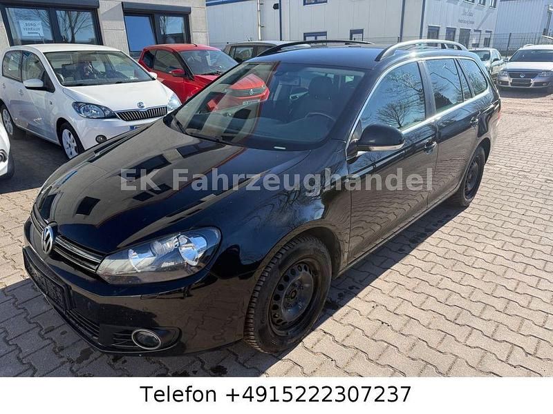 Gebraucht VW Golf VI Comfortline 105 PS (77 kW) 2011 Schwarz Kleinwagen