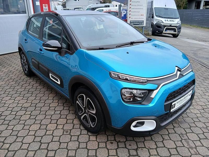Gebraucht Citroën C3 Feel 82 PS (60 kW) 2021 Blau Kleinwagen
