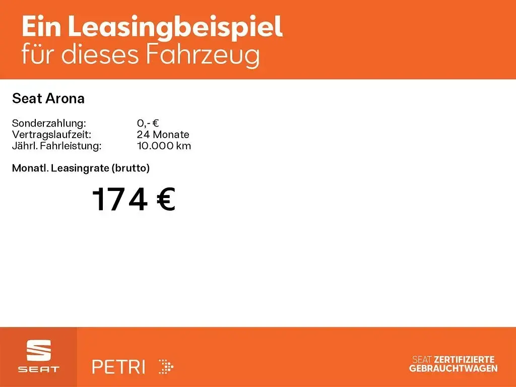 Gebraucht Seat Arona FR 116 PS (85 kW) 2025 Schwarz SUV