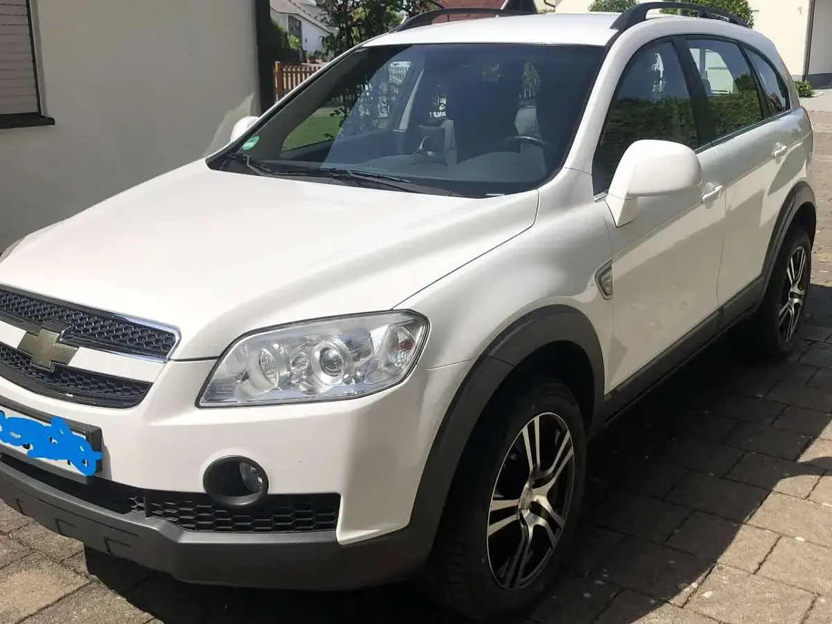 Gebraucht Chevrolet Captiva LT 136 PS (100 kW) 2009 Weiß SUV