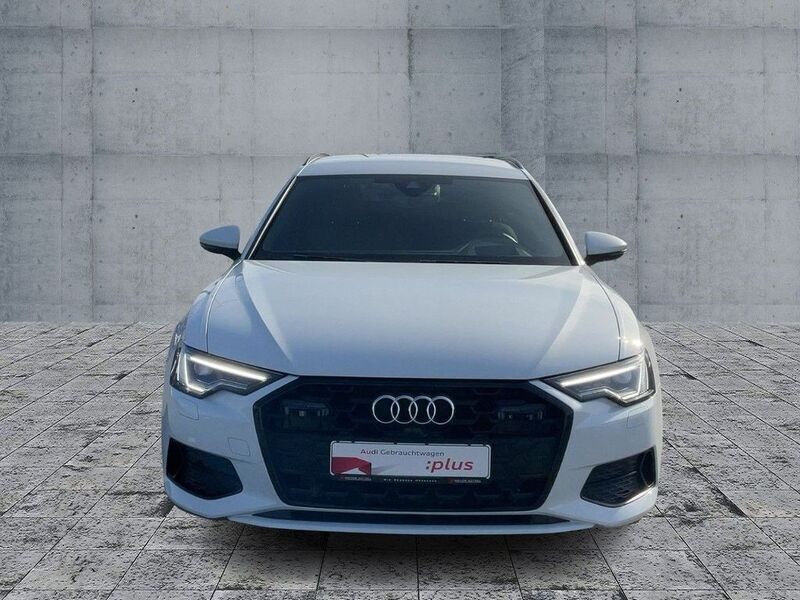 Gebraucht Audi A6 Advanced Plus 204 PS (150 kW) 2024 Gletscherweiß metallic Kombi